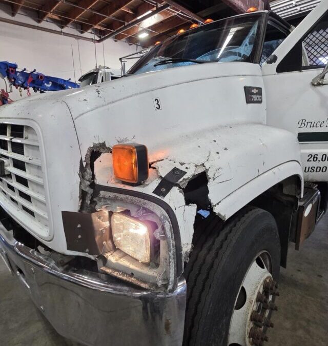 In-Shop Repairs for an Older Kodiak Truck