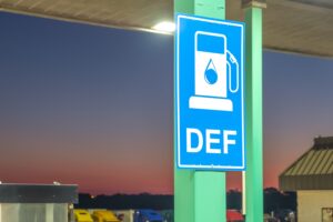 Diesel exhaust fluid or DEF is part of winter preventative fleet maintenance.