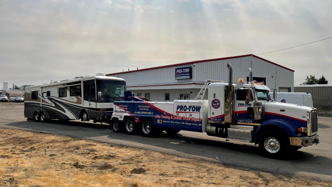 RV Towing in Spokane and Auburn, WA.